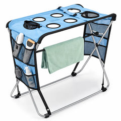 Foldable Pet Grooming Adjustable Table