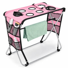 Foldable Pet Grooming Adjustable Table