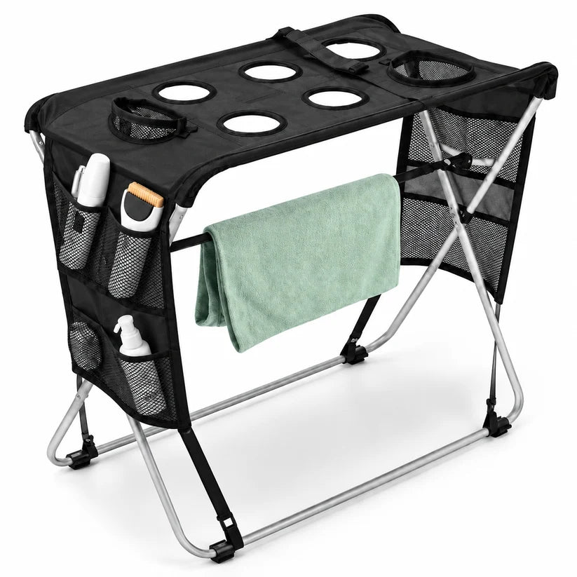 Foldable Pet Grooming Adjustable Table