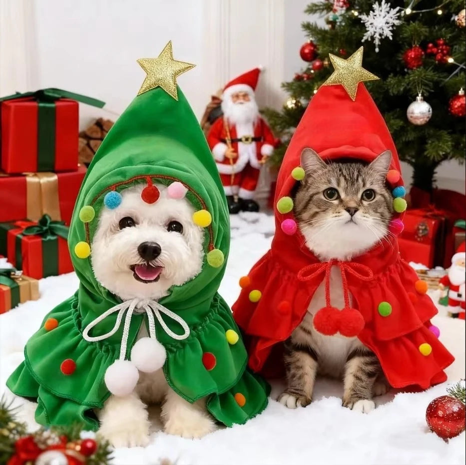 1Pcs Christmas Pet Clothing - Christmas Tree-