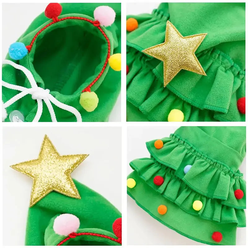 1Pcs Christmas Pet Clothing - Christmas Tree-