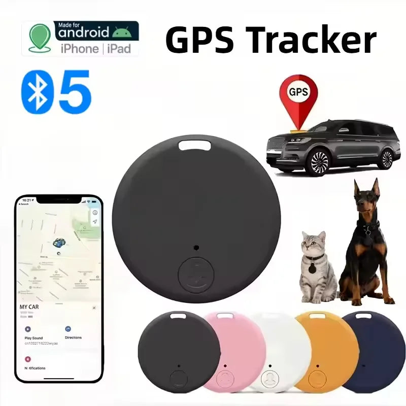 GPS Tracker Bluetooth 5.0 Anti-Lost GPS Mini Device 