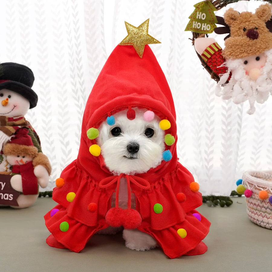 1Pcs Christmas Pet Clothing - Christmas Tree-